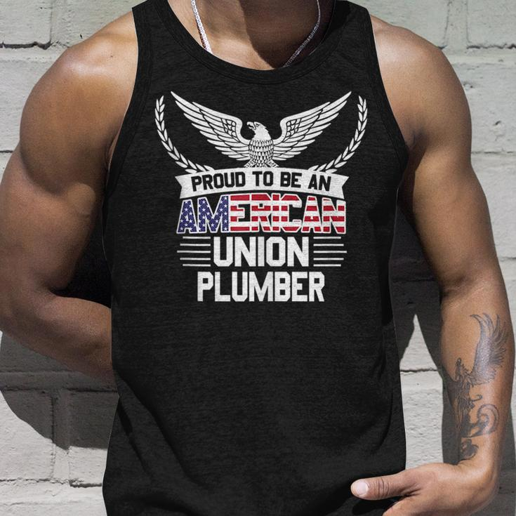 American Union Plumber Pride Unisex Tank Top Gifts for Him