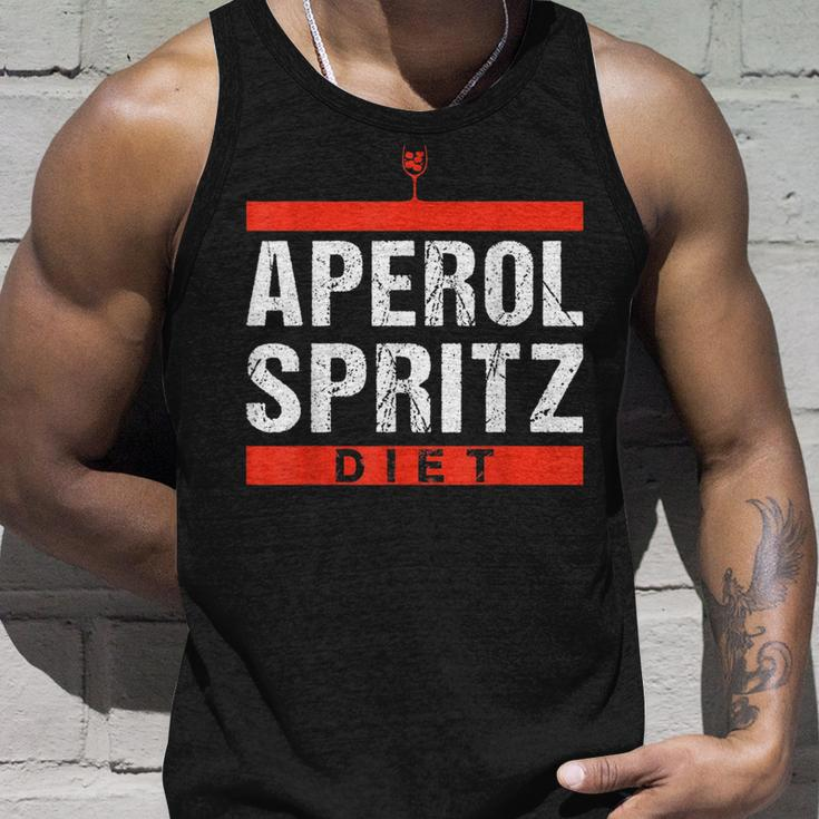Aperol Spritz Cocktail Party Alcohol Drink Summer Beverage Unisex Tank Top Gifts for Him