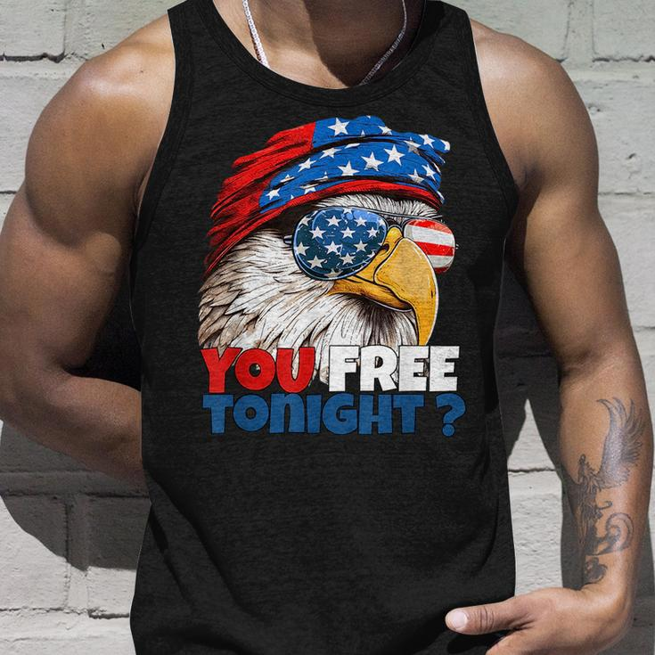 Are You Free Tonight 4Th Of July Independence Day Eagle Unisex Tank Top Gifts for Him