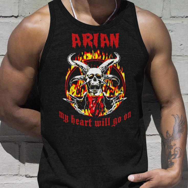 Arian Name Gift Arian Name Halloween Gift V2 Unisex Tank Top Gifts for Him