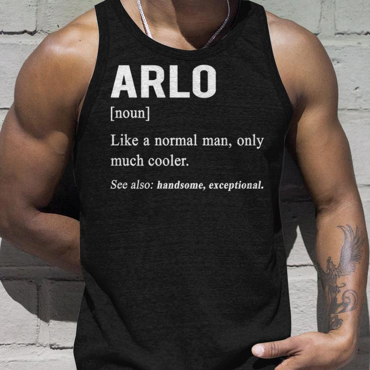 Arlo Name Gift Arlo Funny Definition V2 Unisex Tank Top Gifts for Him