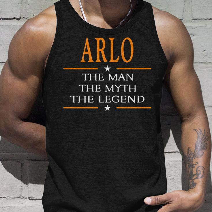 Arlo Name Gift Arlo The Man The Myth The Legend V2 Unisex Tank Top Gifts for Him