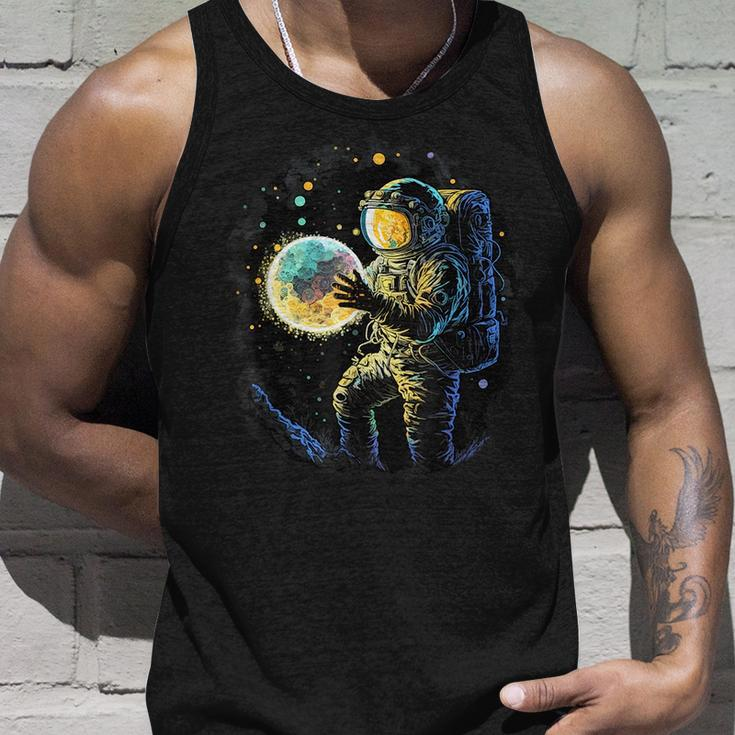 Astronaut Space Gifts Science Gifts Funny Space Unisex Tank Top Gifts for Him