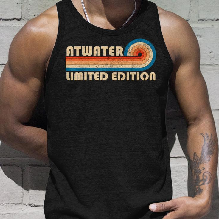 Atwater Surname Retro Vintage 80S 90S Birthday Reunion Tank Top Gifts for Him