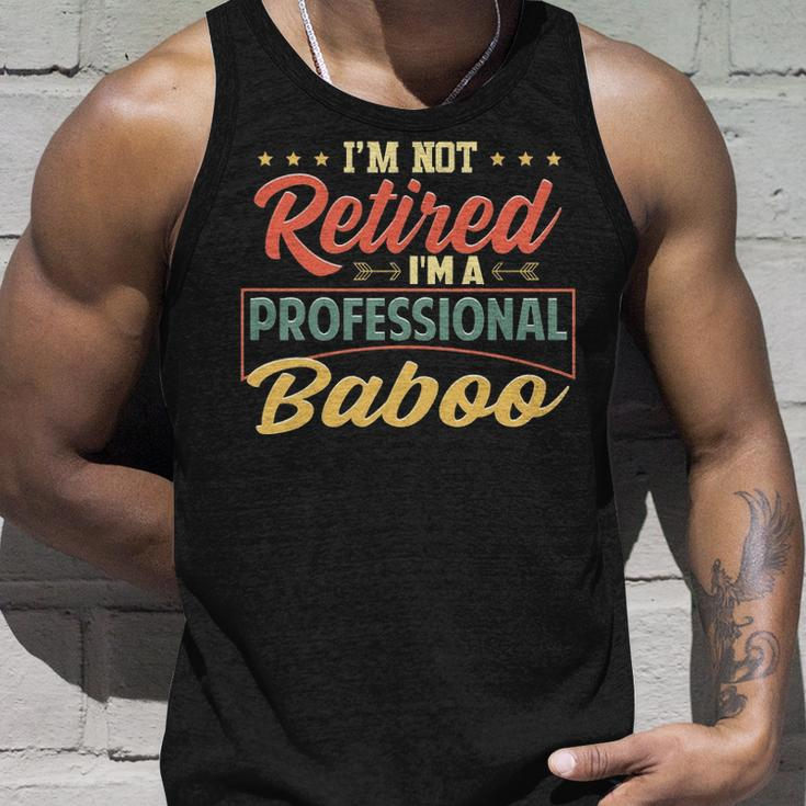 Baboo Grandpa Gift Im A Professional Baboo Unisex Tank Top Gifts for Him