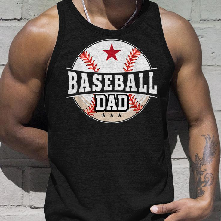 Baseball Dad For Dad Fathers Day Baseball Lovers Tank Top Gifts for Him