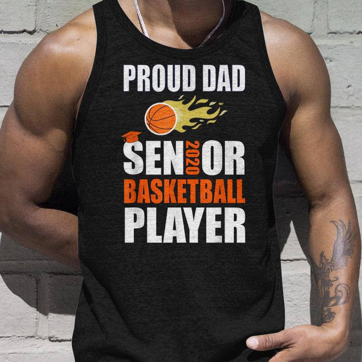 Basketball Player Proud Dad Senior Class Of 2020 Team Unisex Tank Top Gifts for Him