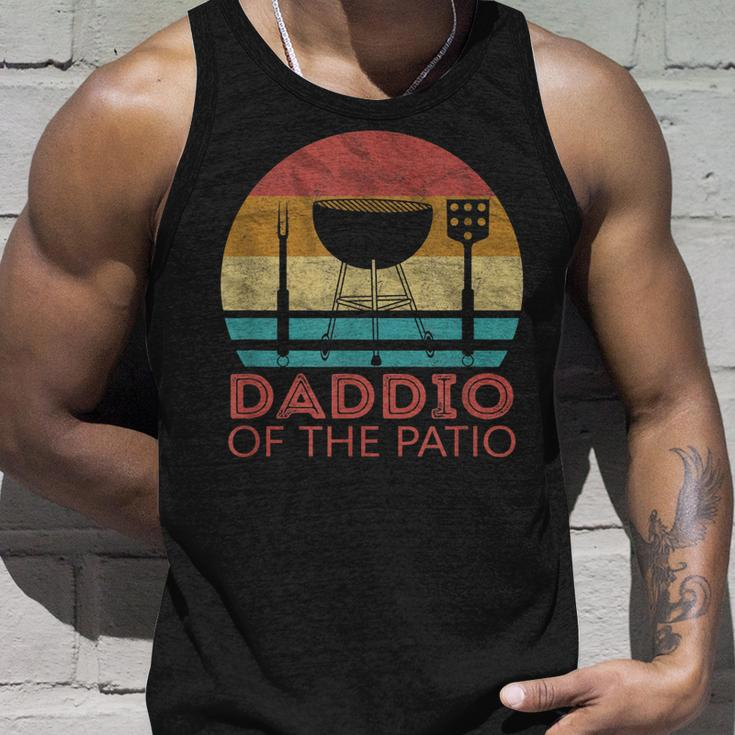 Bbq Daddio Of The Patio Fathers Day Bbq Grill Dad Tank Top Gifts for Him