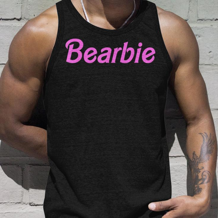 Bearbie Bearded Men Funny Quote Unisex Tank Top Gifts for Him