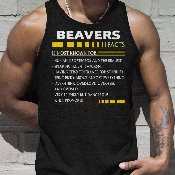 Beavers Name Gift Beavers Facts V3 Unisex Tank Top Gifts for Him