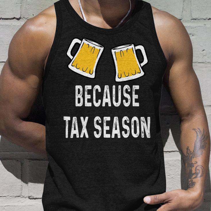 Beer Funny Accountant Cpa Because Tax Season Beer Stein Mug Glass Unisex Tank Top Gifts for Him