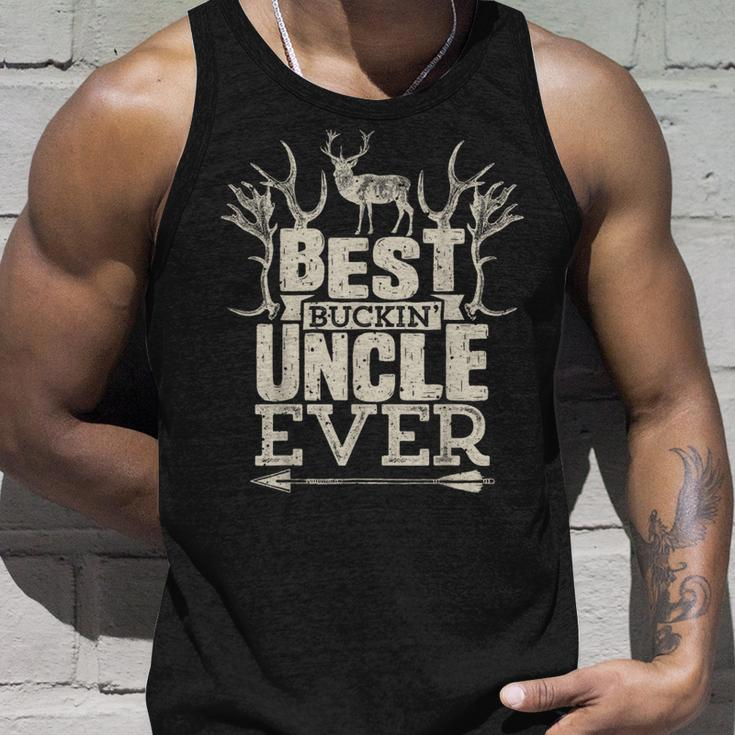 Best Buckin Uncle EverHunting Hunter Bucking Hunter Tank Top Gifts for Him
