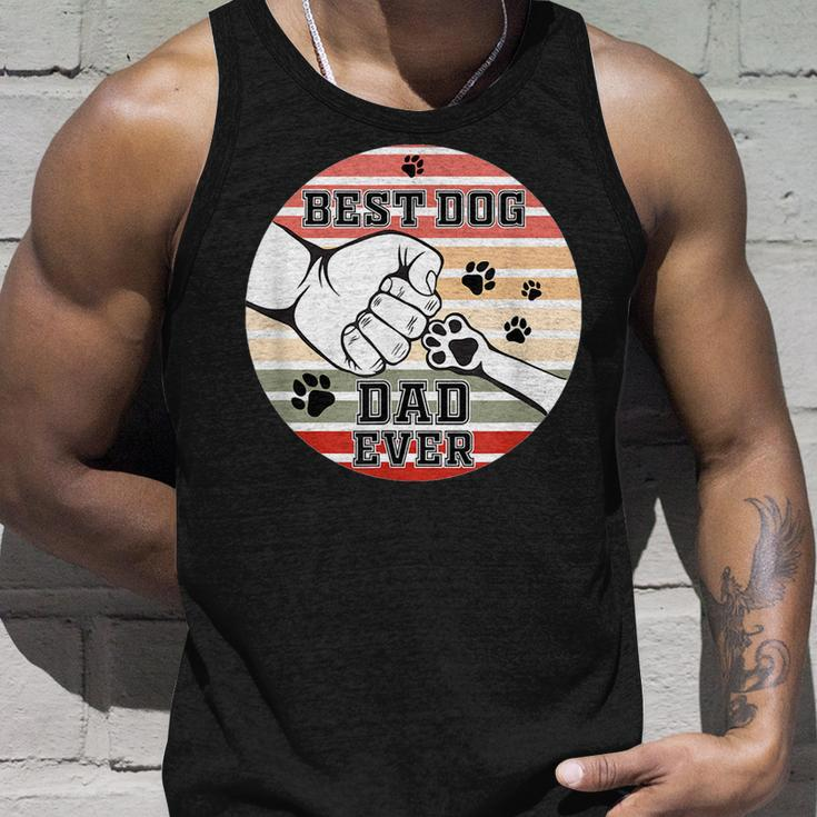Best Dog Dad Ever - Dog Dad Gift Unisex Tank Top Gifts for Him