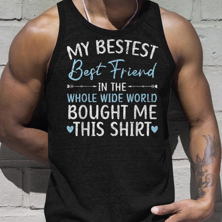 Best Friend Forever Friendship Bestie Bff Squad Unisex Tank Top Gifts for Him
