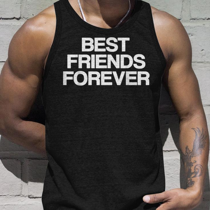 Best Friends Forever Bff Matching Friends Unisex Tank Top Gifts for Him