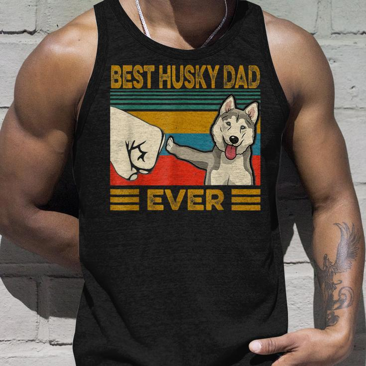 Best Husky Dad Ever I Love My Husky Gift For Mens Unisex Tank Top Gifts for Him