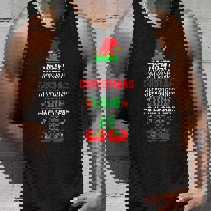 Best Way To Spread Christmas Cheer Ugly Christmas Sweaters Tank Top Gifts for Him