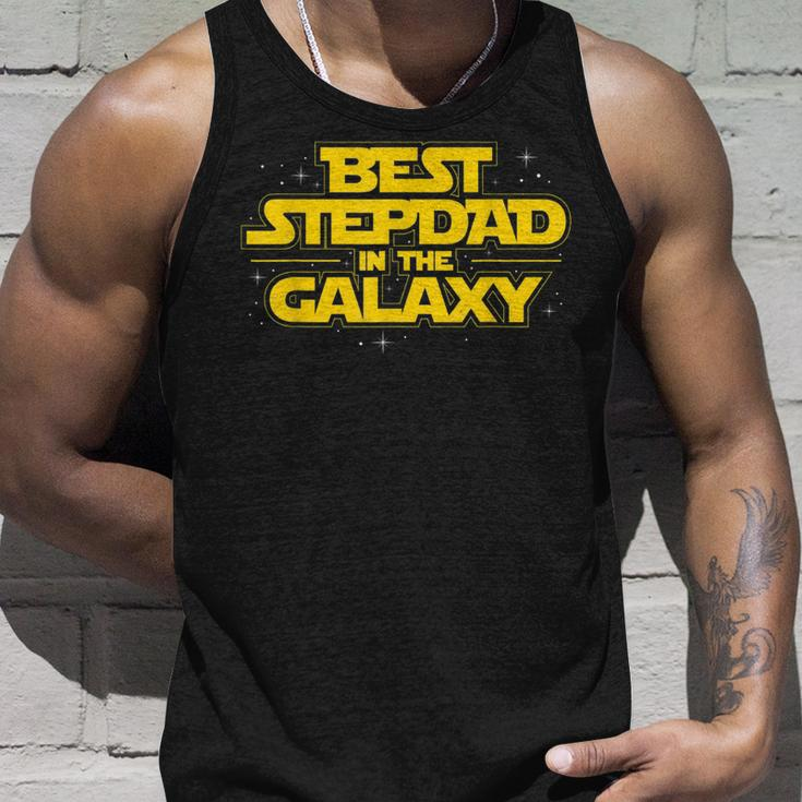Best Stepdad In The Galaxy Stepfather Bonus Dad Fatherhood Tank Top Gifts for Him