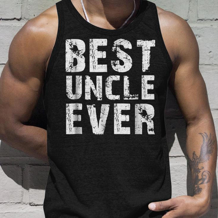 Best Uncle Ever Gift For Father & Uncle Unisex Tank Top Gifts for Him