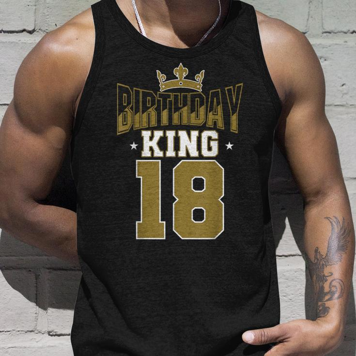 Birthday King 18 Bday Party Celebration 18Th Royal Theme Tank Top Gifts for Him