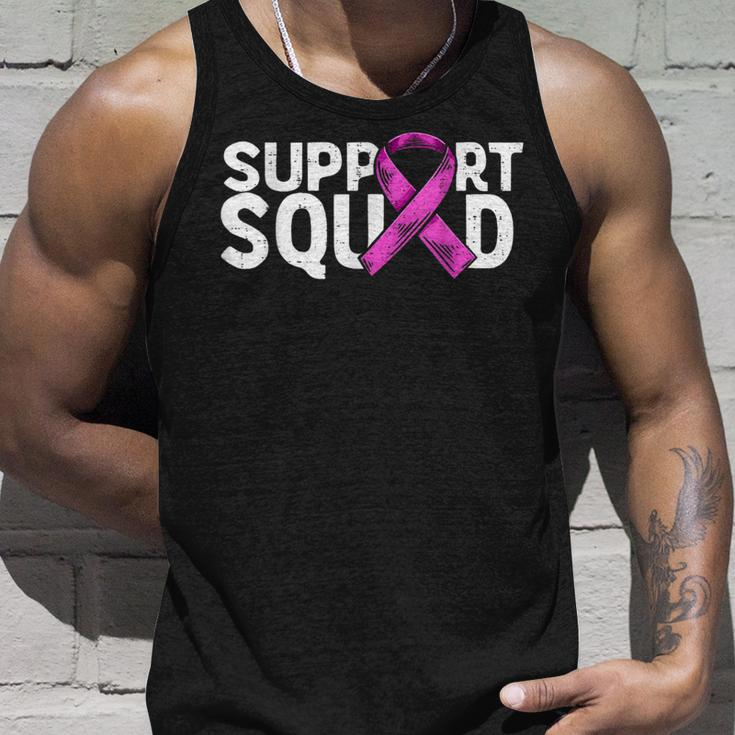 Breast Cancer Support Squad Breast Cancer Awareness Tank Top Gifts for Him