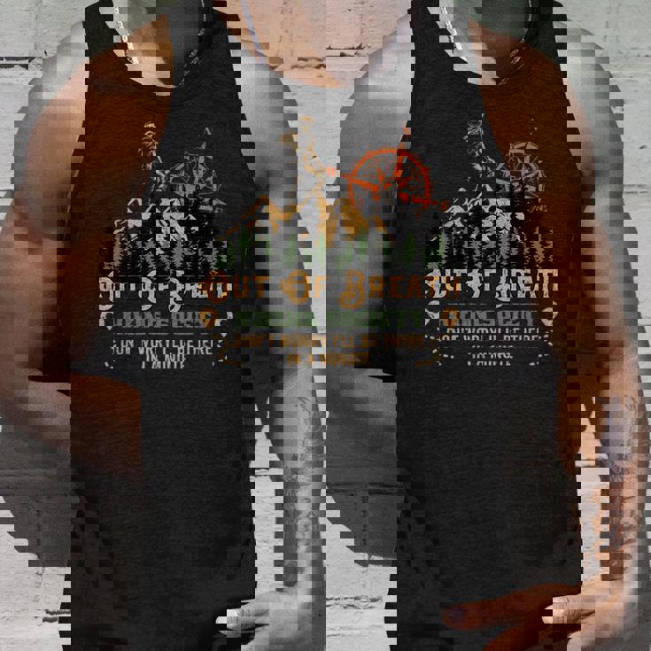 Out Of Breath Hiking Society Tank Top Gifts for Him