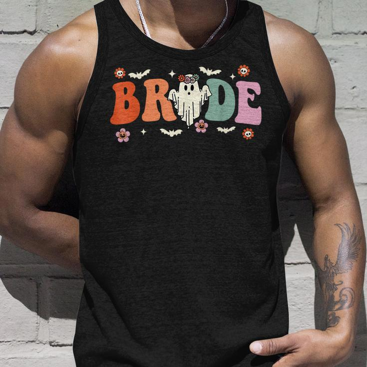 Bride Let's Go Ghouls Ghost Halloween Spooky Bachelorette Tank Top Gifts for Him