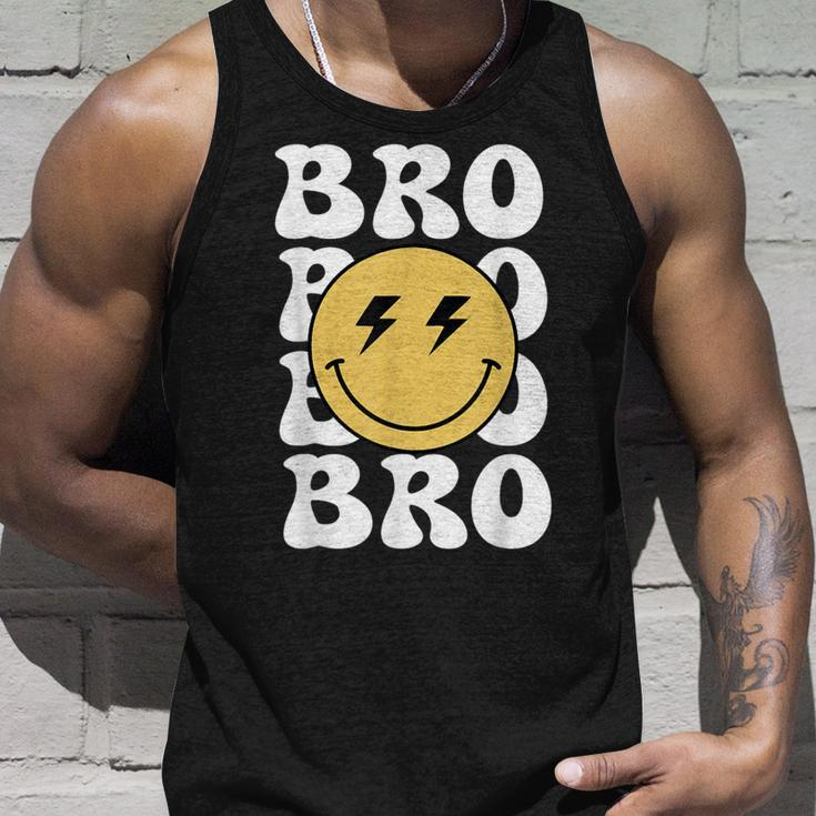 Bro One Happy Dude Birthday Theme Family Matching Tank Top Gifts for Him