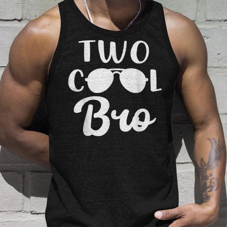 Brother Of The Birthday Boy Two Cool 2Nd Birthday Family Unisex Tank Top Gifts for Him