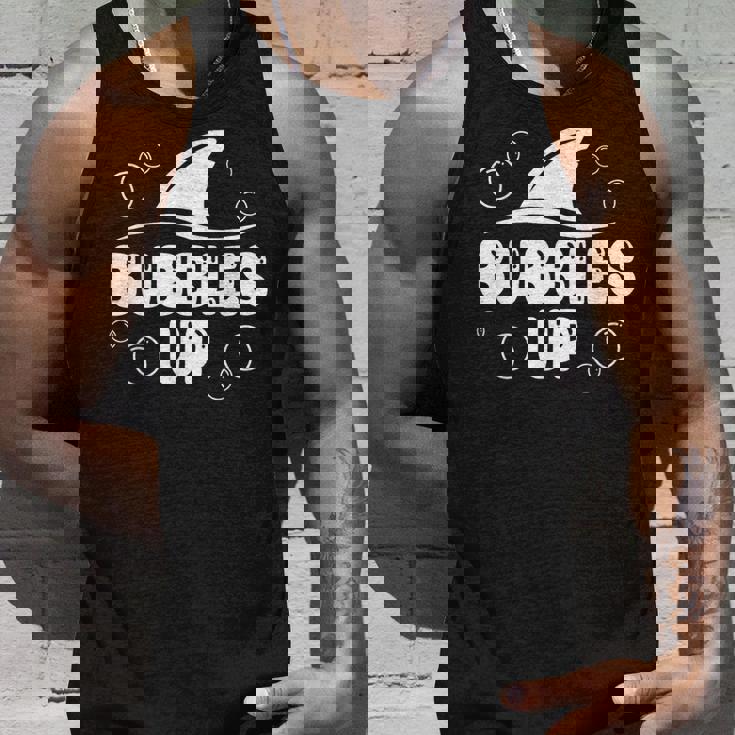 Bubbles Up Shark Bubbles Up Tank Top Gifts for Him