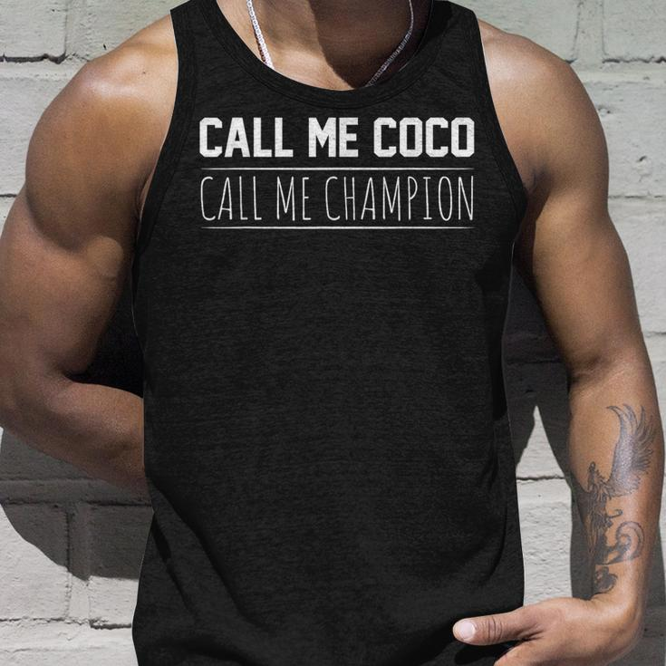 Call Me Coco Call Me Champion Tank Top Gifts for Him