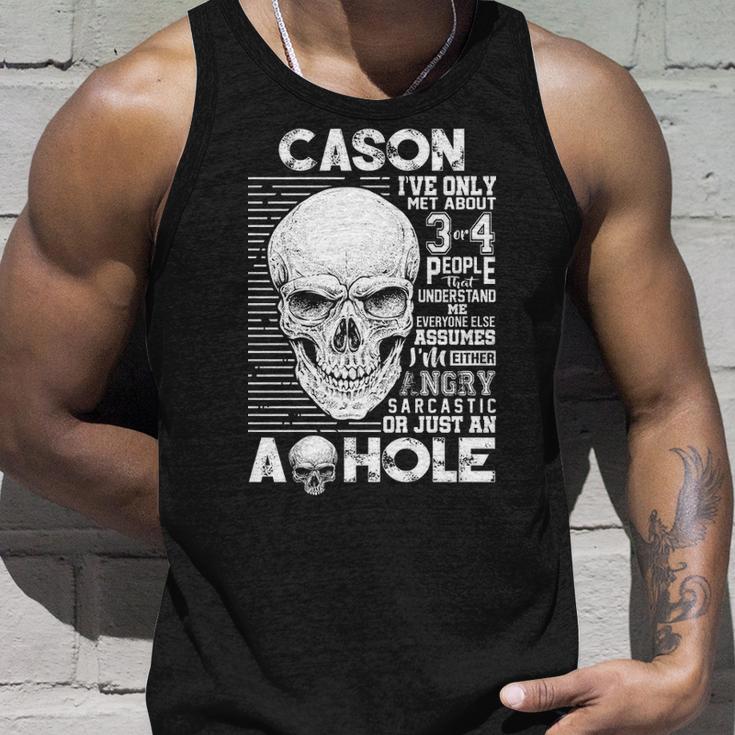 Cason Name Gift Cason Ively Met About 3 Or 4 People Unisex Tank Top Gifts for Him