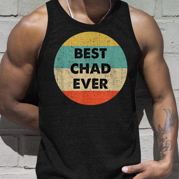 Chad Name Unisex Tank Top Gifts for Him