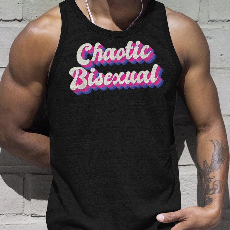 Chaotic Bisexual Bi Lgbt Bisexual Pride Unisex Tank Top Gifts for Him