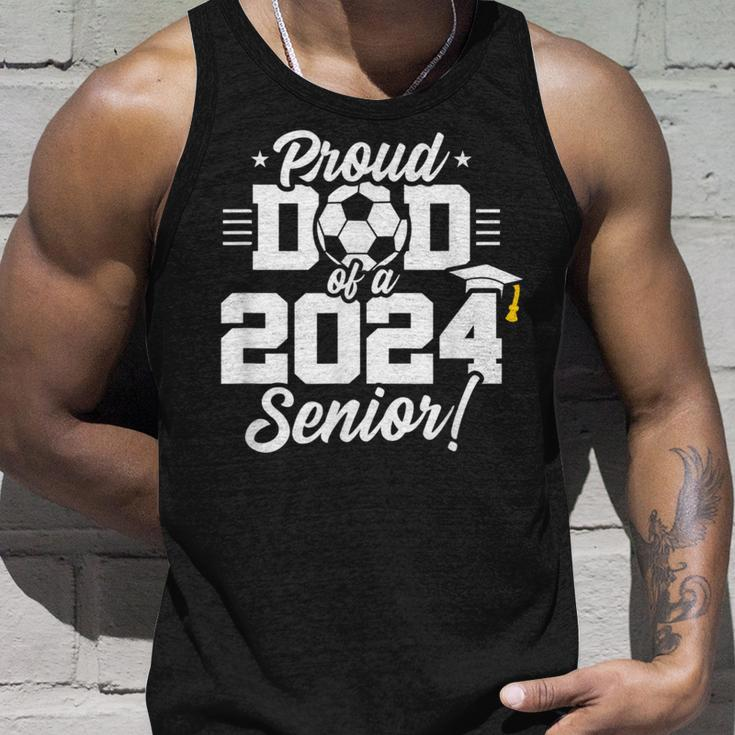 Class Of 2024 Senior Year Soccer Dad Senior 2024 Tank Top Gifts for Him