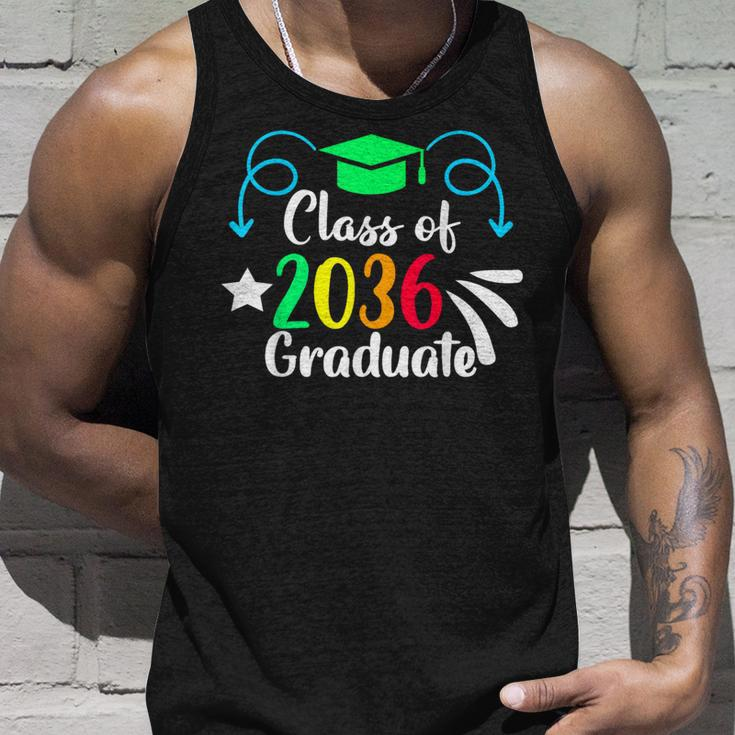 Class Of 2036 Grow With Me First Day Kindergarten Graduation Tank Top Gifts for Him