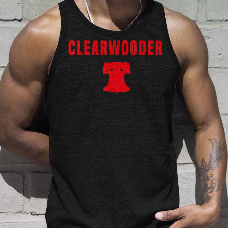 Clearwooder Philly Baseball Clearwater Cute Baseball Tank Top Gifts for Him