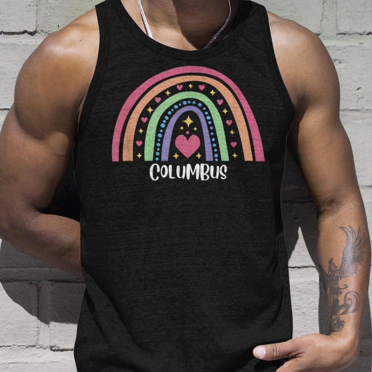 Columbus Georgia Ga Us Cities Gay Pride Lgbtq Unisex Tank Top Gifts for Him
