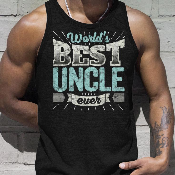 Cool Uncles GiftWorlds Best Uncle Ever Family Unisex Tank Top Gifts for Him