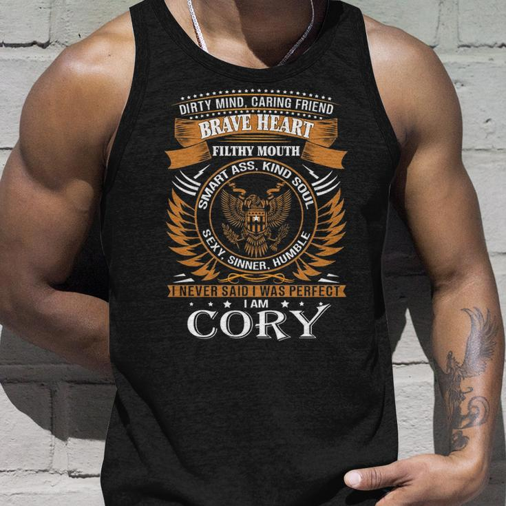 Cory Name Gift Cory Brave Heart V2 Unisex Tank Top Gifts for Him
