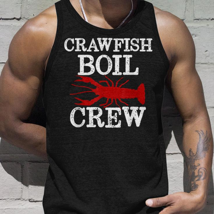 Crawfish Boil Crew Party Group Matching Crayfish New Orleans Unisex Tank Top Gifts for Him