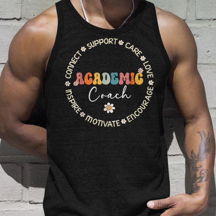 Cute Academic Coach Squad Appreciation Week Back To School Tank Top Gifts for Him