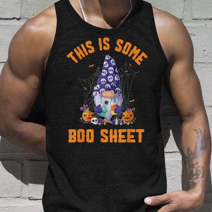 Cute GnomesThis Is Some Boo Sheet Halloween Pumpkins Ghosts Tank Top Gifts for Him