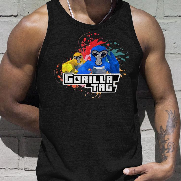 Cute Gorilla Tag Monke Vr Gamer For Kids Adults Ns Gift Unisex Tank Top Gifts for Him
