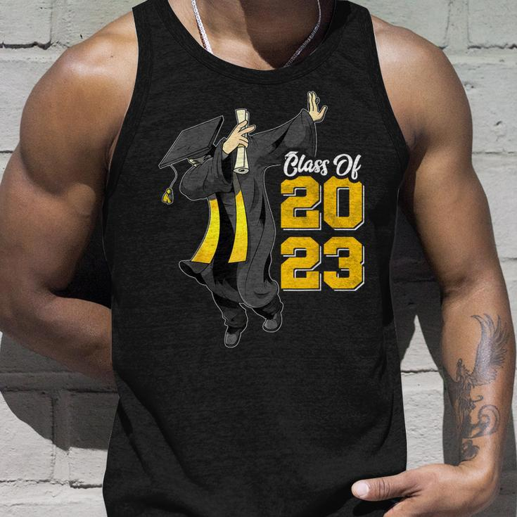 Dabbing Graduation Class Of 2023 Gift Men Funny Graduation Unisex Tank Top Gifts for Him