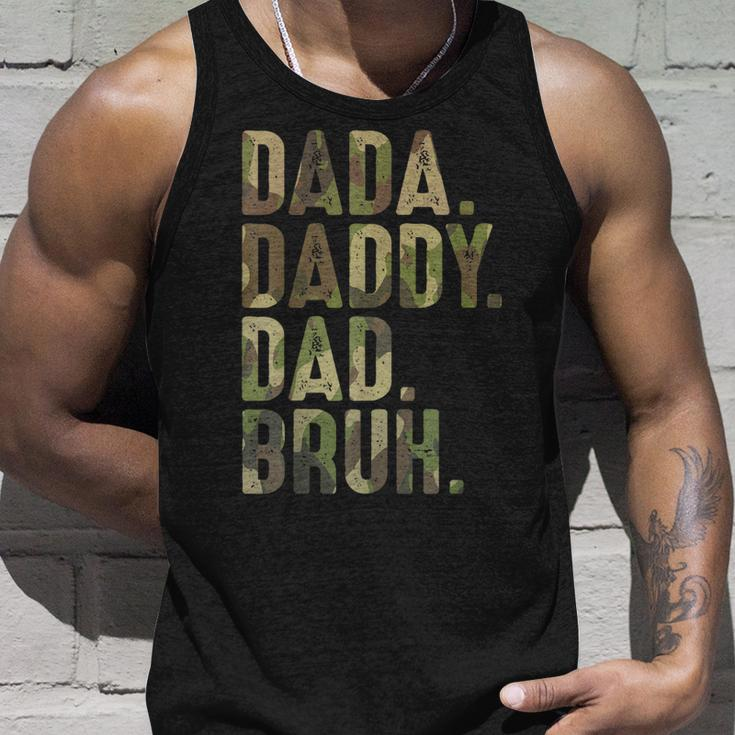 Dada Daddy Dad Bruh Funny Dad For Dads Fathers Day Unisex Tank Top Gifts for Him
