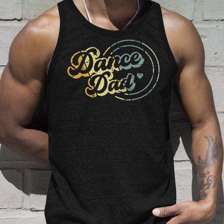 Dance Dad Funny Dancing Daddy Proud Dancer Dad Fathers Day Unisex Tank Top Gifts for Him