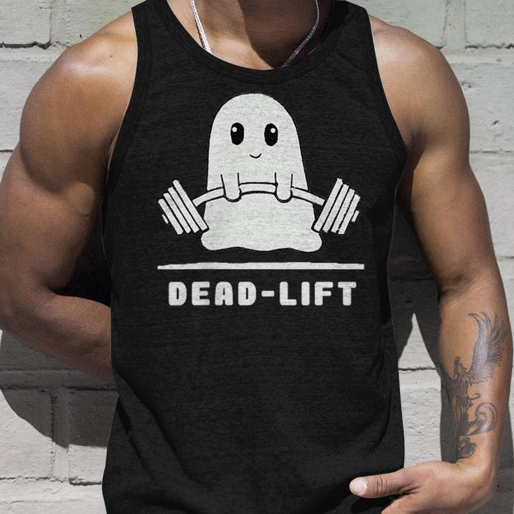 Dead Lift Ghost Halloween Ghost Gym Tank Top Gifts for Him