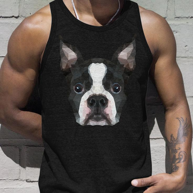 Dog Boston Terrier Art Unisex Tank Top Gifts for Him