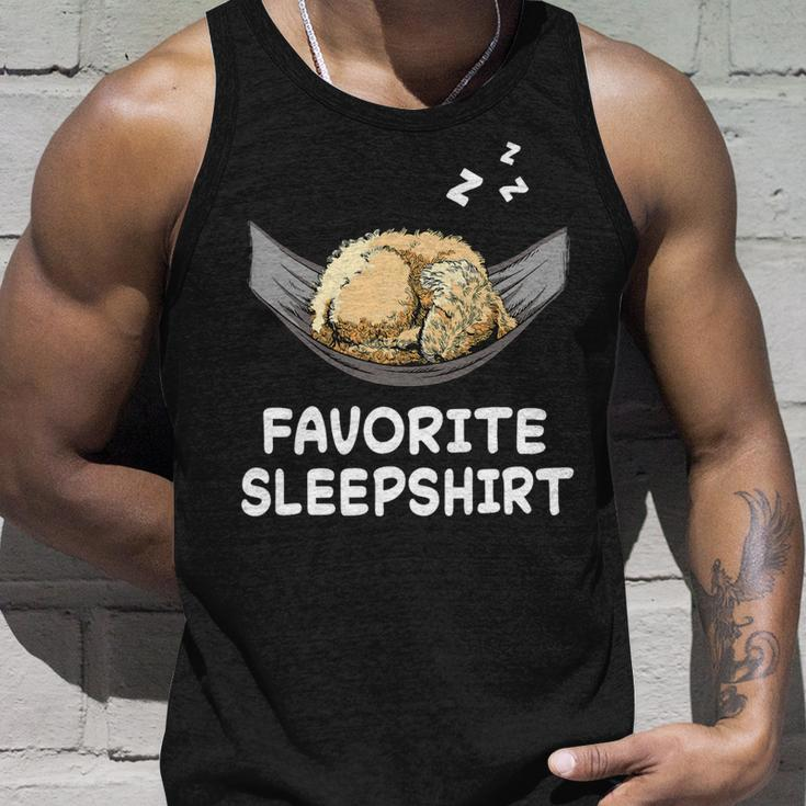 Dog Goldendoodle Dogs Nap Sleeping Sleep Pajama Nightgown Unisex Tank Top Gifts for Him